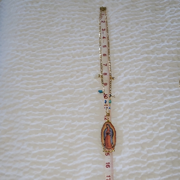 Lady of Guadalupe Virgin Guadalupe. Evil Eye Pearl - Picture 14 of 16